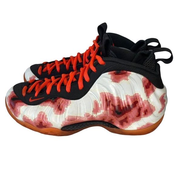 Nike Air Foamposite One Thermal Map Men's 8 US Basketball Shoes 575420-600 PRM - Picture 5 of 10